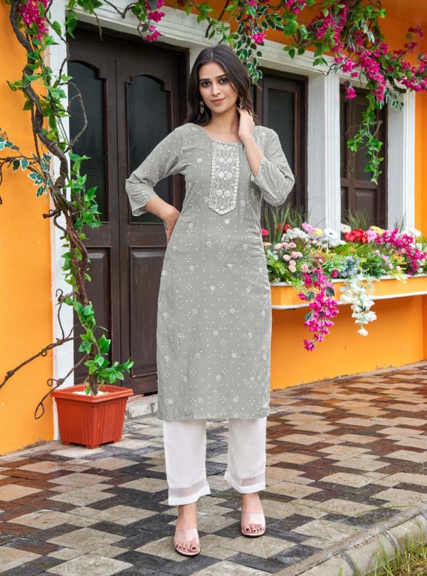 Tips And Tops Satrangi Vol 3 Rayon Fancy Kurti With Bottom Collection